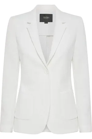 SEVENTY BY SERGIO TEGON Jakke, Dame, , S, Klassisk Pique Honeycomb Jakke