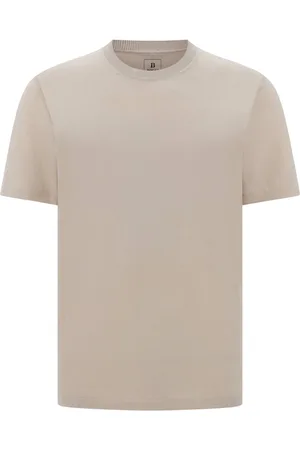 Boggi Milano Strik, Herre, , L, Uld, Strikket Merinould T-shirt