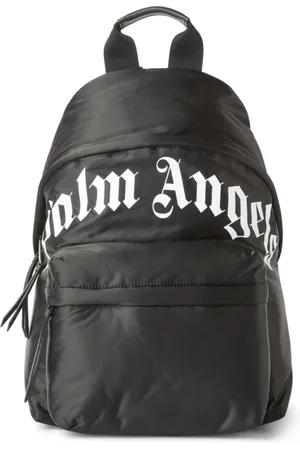 Palm Angels Taske, Herre, Sort, ONE SIZE, Buet Logo Rygsæk