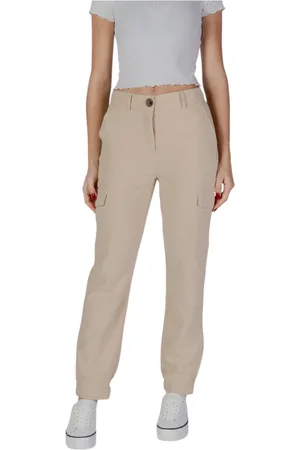 B YOUNG Bukser, Dame, , XS, Polyester, Zip-Button Bukser med Lommer
