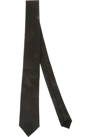 Errico Formicola Tilbehør, Herre, Sort, ONE SIZE, Håndsyet Slips