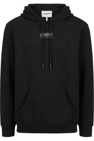 Iceberg Sweathshirts & Hoodies, Herre, Sort, M, Bomuld, Sort hættetrøje med Looney Tunes-print