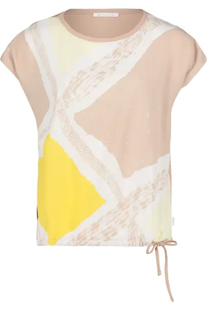 Betty & Co Top, Dame, Flerfarvet, S, Uld, Afslappet skjorte med print
