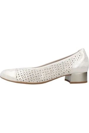 Pitillos Sko, Dame, Hvid, 39 EU, Elastiske Trim Pumps