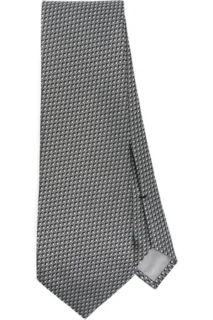Tom Ford Tilbehør, Herre, Grå, ONE SIZE, Silke Pearl Point Slips