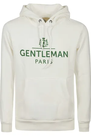Equipe 55 Sweathshirts & Hoodies, Herre, Hvid, M, Bomuld, Komfortabel hættetrøje med kængurulommer
