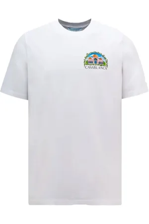 Casablanca Top, Herre, Hvid, L, Bomuld, Vue De Damas T-Shirt