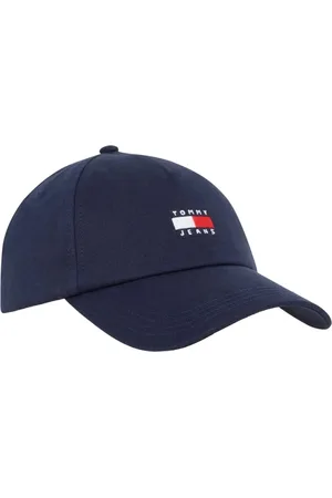 Tommy Hilfiger Tilbehør, Dame, Blå, ONE SIZE, Bomuld, Bomuld 5 Panel Kasket