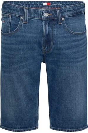 Tommy Hilfiger Shorts, Herre, Blå, W32, Bomuld, Regenereret Bomuld Bermuda Shorts