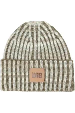 UGG Tilbehør, Dame, Grøn, ONE SIZE, Uld, Chunky Space Dye Beanie Hat