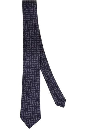 Errico Formicola Tilbehør, Herre, Blå, ONE SIZE, Elegant Slips til Formelle Anledninger