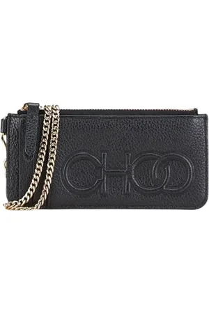 Jimmy Choo Pre-owned, Dame, Sort, ONE SIZE, Tyl, Pre-owned Laeder punge