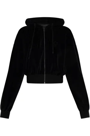 AllSaints Sweathshirts & Hoodies, Dame, Sort, XS, Bomuld, Vinny hættetrøje