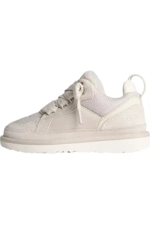 UGG Sko, Herre, Grå, 43 EU, Polyester, Lowmel ruskind og ballistisk lærred sneakers