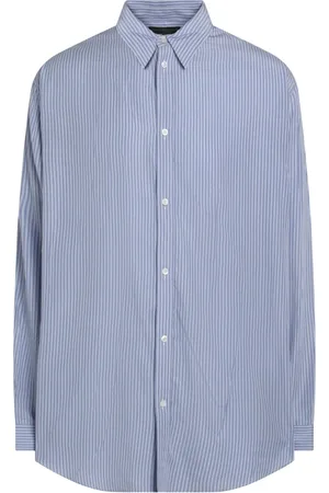 Balenciaga Skjorte, Herre, Blå, S, Langærmet skjorte