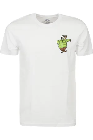 Equipe 55 Top, Herre, Hvid, S, Bomuld, Kortærmet Crew Neck Bomuld T-shirt