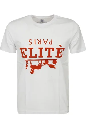 Equipe 55 Top, Herre, Hvid, M, Bomuld, Bomuld T-shirt med frontprint