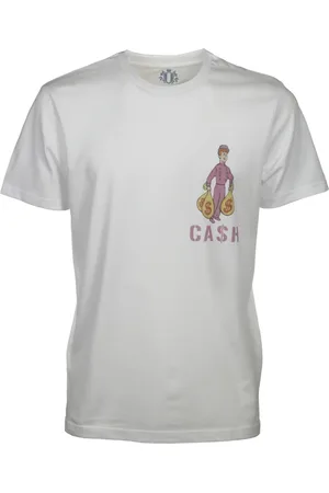Equipe 55 Top, Herre, Hvid, L, Bomuld, Elite Bomuld T-shirt med Frontal Print
