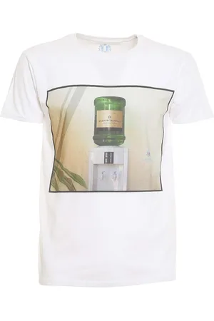 Equipe 55 Top, Herre, Hvid, M, Bomuld, Elite55 Hvid Bomuld T-shirt med Print