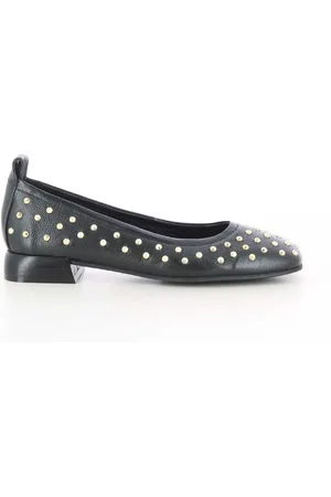 Mjus Sko, Dame, Sort, 38 EU, Uld, Guld Damesko
