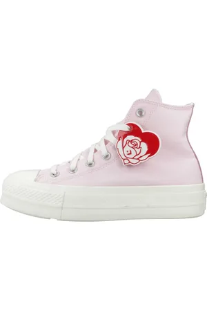 Converse Sko, Dame, Lyserød, 36 1/2 EU, Forhøjede Chuck Taylor All Star Sneakers