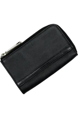 Dior Pre-owned, Herre, Sort, ONE SIZE, Læder, Pre-owned Laeder punge