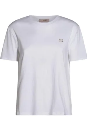 Twin-Set Top, Dame, Hvid, L, Hvide Sweaters Sæt
