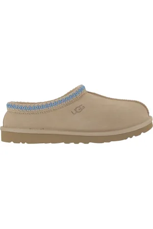 UGG Sko, Herre, , 41 EU, Læder, Suede Læder Broderede Tøfler