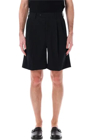 Auralee Shorts, Herre, Sort, XL, Uld, Sort Uld Gabardine Bred Ben Shorts