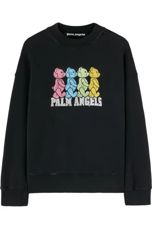 Palm Angels Sweathshirts & Hoodies, Herre, Sort, M, Sorte Sweatre til Mænd