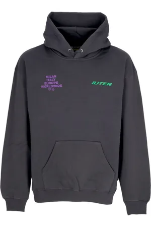 IUTER Sweathshirts & Hoodies, Herre, Sort, XS, Bomuld, Cupid Hoodie med Frontlomme