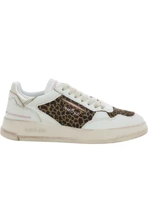 Ghoud Sko, Dame, Hvid, 37 EU, Brun Damesko Lav Top
