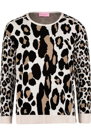Betty Barclay Strik, Dame, Flerfarvet, L, Uld, Dyr Jacquard Strik Trøje