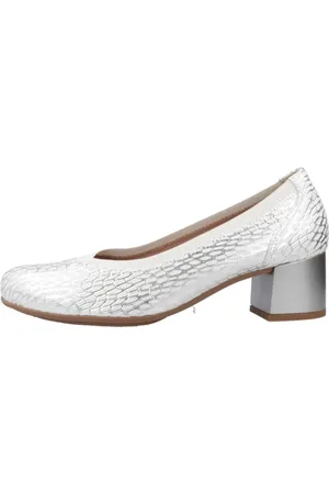 Pitillos Sko, Dame, Grå, 38 EU, Fantasi Hul Hæl Pumps