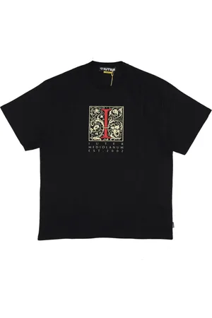IUTER Top, Herre, Sort, XS, Bomuld, Sort Kortærmet Bomuldst-shirt