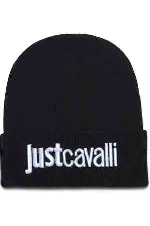 Roberto Cavalli Tilbehør, Herre, Sort, ONE SIZE, Hatte Sort