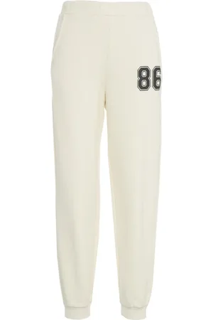 LOVE Stories Bukser, Dame, Hvid, S, Bomuld, Hvide bomuldsjoggers med logodesign