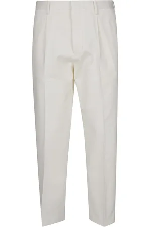 hindustrie Bukser, Herre, Hvid, 3XL, Bomuld, Elegant Chino Bukser