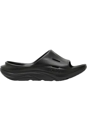 Hoka One One Sko, Herre, Sort, 39 EU, Recovery Slide Sandaler