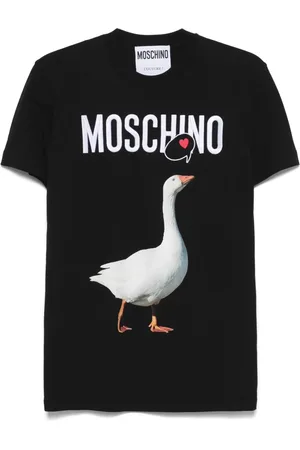 Moschino Top, Dame, Sort, S, Bomuld, And T-shirts og Polos Sort