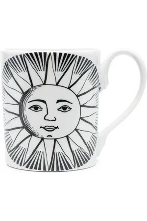 FORNASETTI Home, Dame, Hvid, ONE SIZE, Soltema Porcelænskop