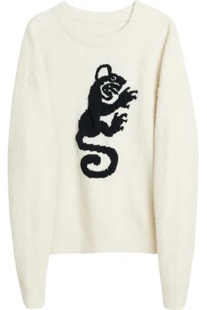 Soulland Strik, Dame, Hvid, 2XS/XS, Bomuld, Sunny jumper