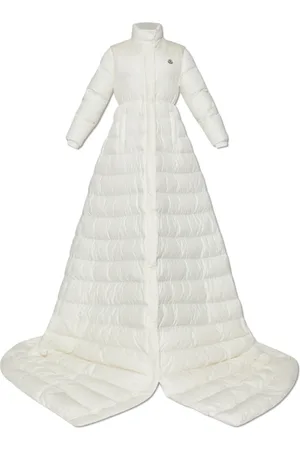 Moncler Frakke, Dame, Hvid, S, Verone Dunjakke