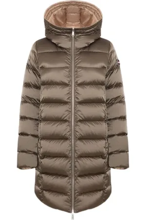 Colmar Jakke, Dame, Brun, L, Uld, Vendelig quiltet jakke med skimmer-effekt