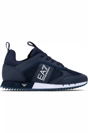 EA7 Sko, Herre, Sort, 38 EU, Unisex Sneakers til Træning