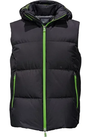HERNO Jakke, Herre, Sort, 3XL, Uld, Vandafvisende Vindjakke