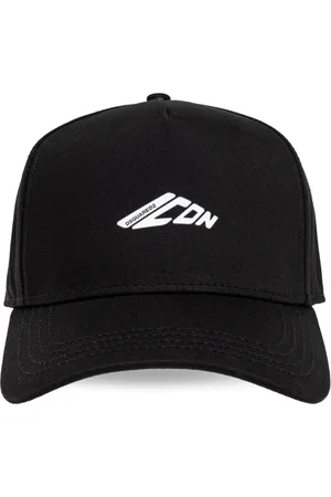 Dsquared2 Tilbehør, Herre, Sort, ONE SIZE, Bomuld, Baseball Cap