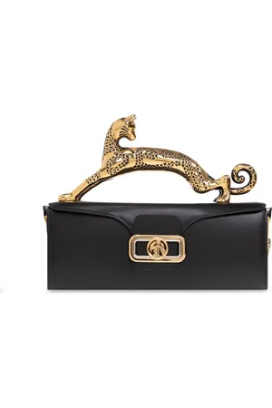 Lanvin Taske, Dame, Sort, ONE SIZE, Uld, Pencil Cat Skuldertaske