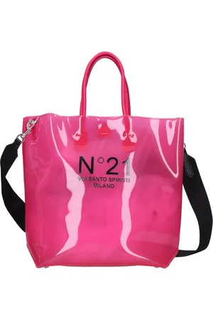 Nº21 Taske, Dame, Lyserød, ONE SIZE, Uld, Tasker.. Fuchsia