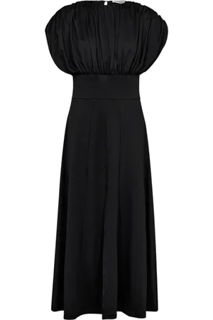 Co`Couture Kjole, Dame, Sort, S, Polyester, Cattiacc Kjole med Skørt